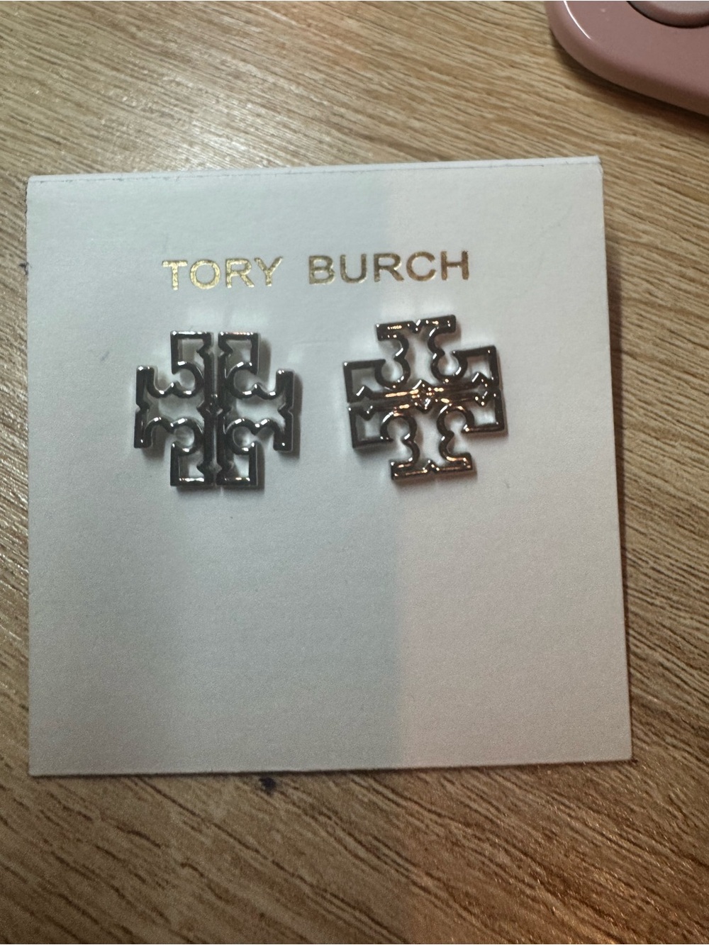 Britten Logo Stud Earring